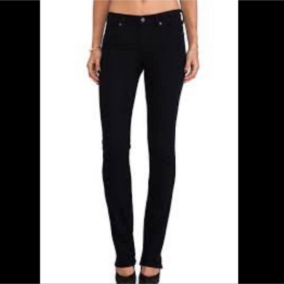 CITIZENS OF HUMANITY Black Elson Medium Rise Straight Leg Jeans. Size 29 - Picture 2 of 16